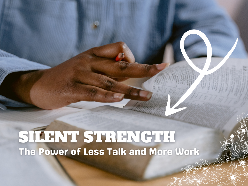 Image of a Person reading Bible